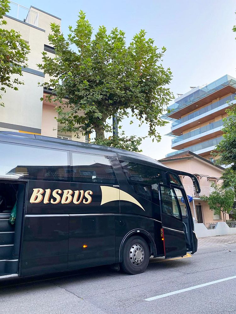 autobusom do talianska lignano